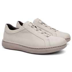 حذاء طبي بيج كاجوال بتصميم مميز