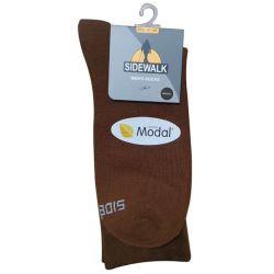 جورب مودال قطن عسلي